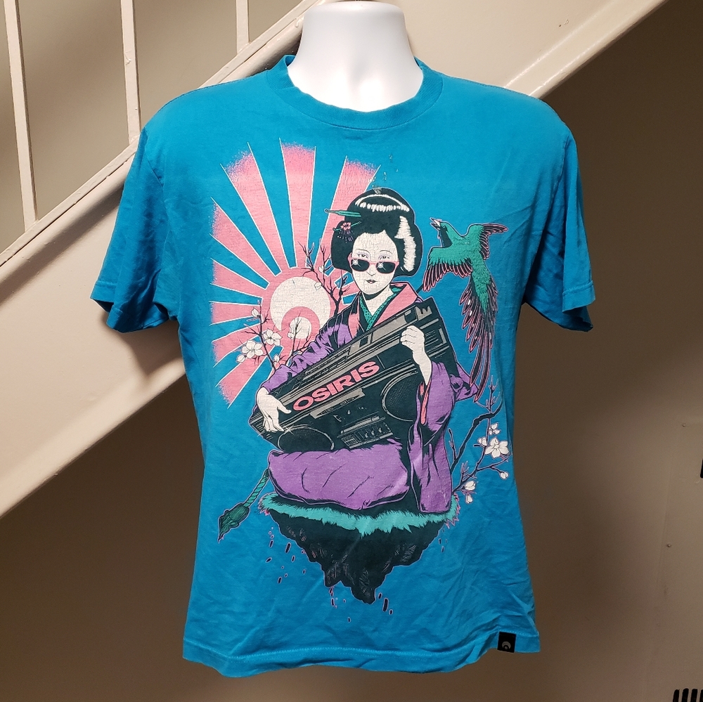 Geisha Boombox Medium T-Shirt (SOLD)